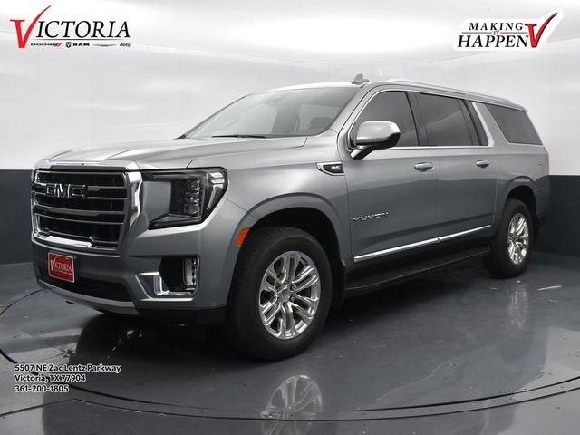 2023 GMC Yukon XL SLT Gray at Bayway Cadillac of The Woodlands