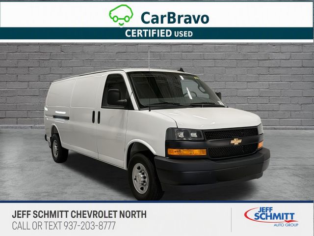 Summit White 2025 Chevrolet Express Cargo Van Rear-Wheel Drive 8-Speed Automatic Overdrive