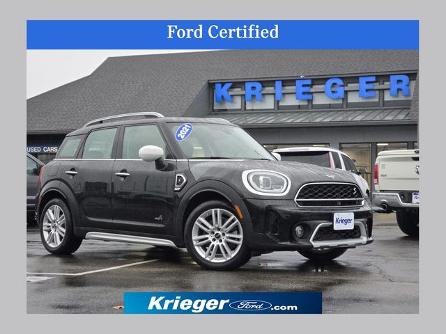 Midnight Black Metallic 2021 MINI Countryman Cooper S ALL4 AWD SUV / Crossover All-Wheel Drive 8-Speed Automatic