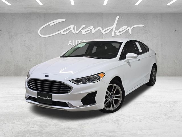 Oxford White 2020 Ford Fusion SEL FWD Sedan Front-Wheel Drive 6-Speed Automatic
