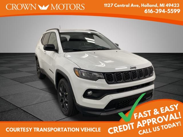 Bright White Clearcoat 2026 Jeep Compass SUV / Crossover Four-Wheel Drive 8-Speed Automatic