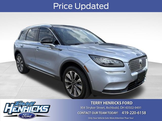 Elite Blue Metallic Clearcoat 2022 Lincoln Corsair SUV / Crossover All-Wheel Drive 8-Speed Automatic