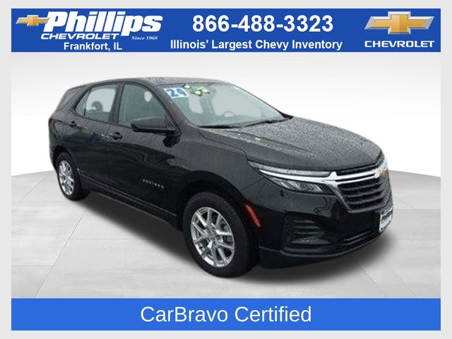 Mosaic Black Metallic 2024 Chevrolet Equinox SUV / Crossover Four-Wheel Drive 6-Speed Automatic Overdrive