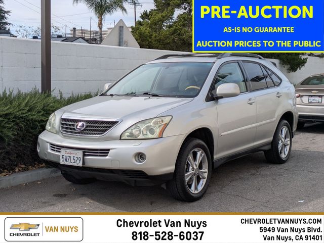 Silver 2007 Lexus RX Hybrid 400h AWD SUV / Crossover All-Wheel Drive Continuously Variable Transmission