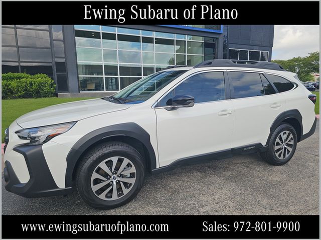 Crystal White Pearl 2025 Subaru Outback Premium AWD SUV / Crossover All-Wheel Drive Continuously Variable Transmission