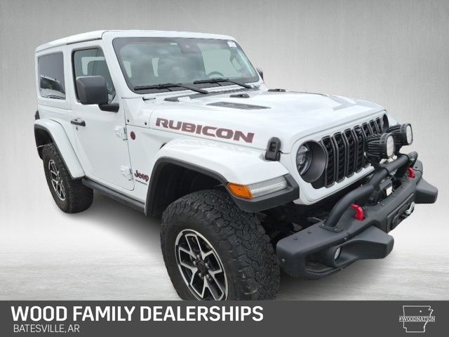 Bright White Clearcoat 2024 Jeep Wrangler SUV / Crossover Four-Wheel Drive 8-Speed Automatic