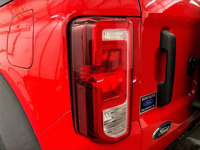 2024 Ford Bronco Big Bend Red at Subaru and VW of Moon Township