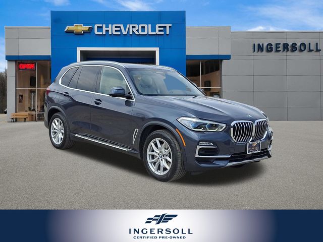 Arctic Gray Metallic 2020 BMW X5 xDrive40i AWD SUV / Crossover All-Wheel Drive 8-Speed Automatic