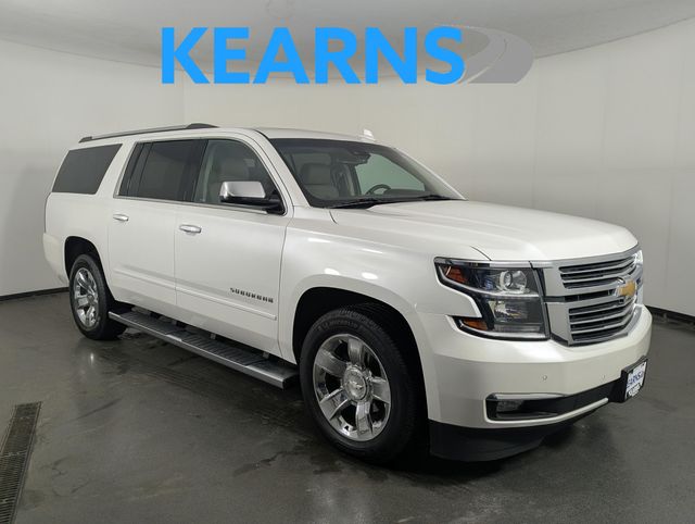 White (Iridescent Pearl Tricoat) 2017 Chevrolet Suburban SUV / Crossover Four-Wheel Drive 6-Speed Automatic Overdrive