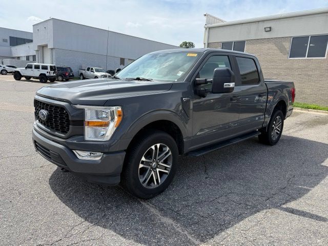 Gray (Lead Foot) 2021 Ford F-150 Pickup Truck Four-Wheel Drive Automatic