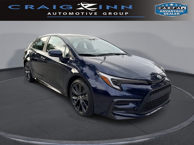 Blueprint 2024 Toyota Corolla SE FWD Sedan Front-Wheel Drive Continuously Variable Transmission