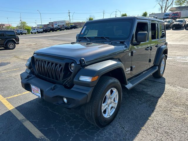 Used 2020 Jeep Wrangler Unlimited Sport S with VIN 1C4HJXDG9LW103161 for sale in Kansas City