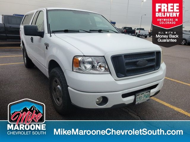 White Sand Tri-Coat Metallic 2007 Ford F-150 XL Pickup Truck Rear-Wheel Drive 4-Speed Automatic Overdrive
