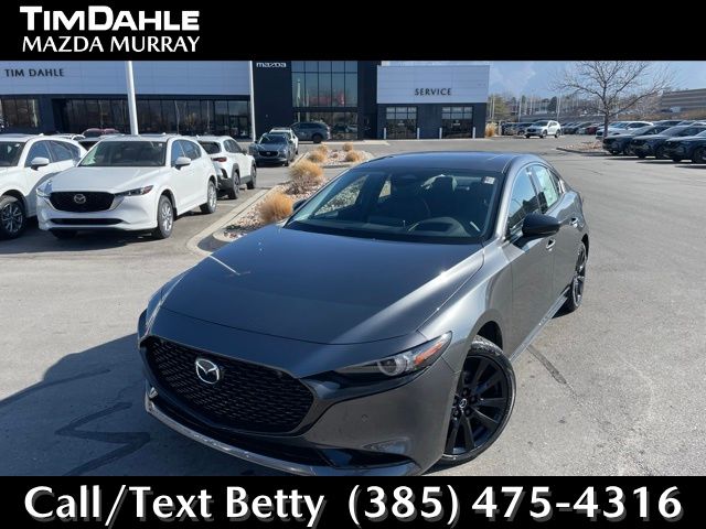 Machine Gray Metallic 2026 Mazda MAZDA3 Sedan All-Wheel Drive 6-Speed Automatic