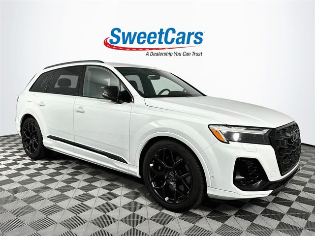 Glacier White Metallic 2025 Audi SQ7 SUV / Crossover All-Wheel Drive 8-Speed Automatic