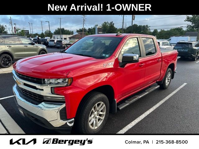 Red Hot 2019 Chevrolet Silverado 1500 Pickup Truck Four-Wheel Drive 8-Speed Automatic