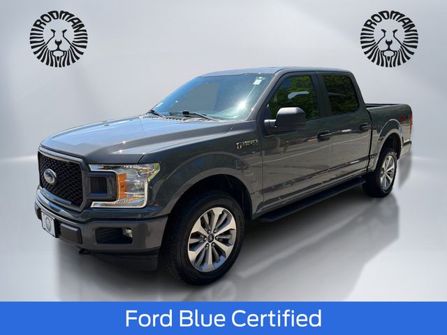 Gray (Lead Foot) 2018 Ford F-150 XL SuperCrew 4WD Pickup Truck Four-Wheel Drive Automatic