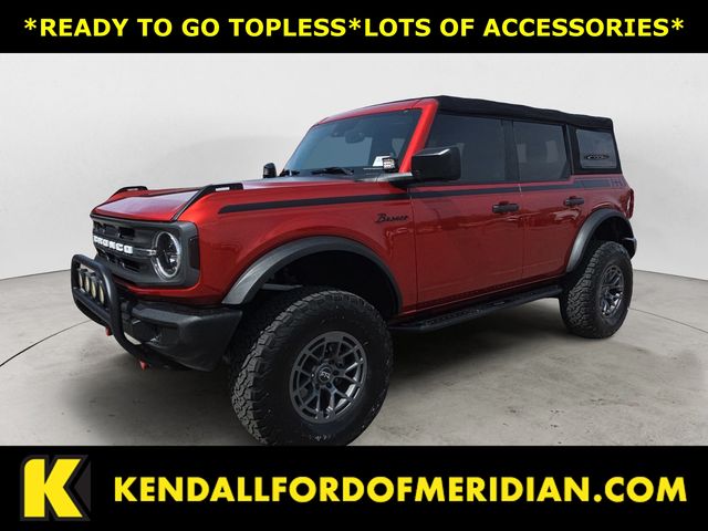 Chili Pepper Red 2022 Ford Bronco Big Bend 4-Door 4WD SUV / Crossover Four-Wheel Drive Automatic