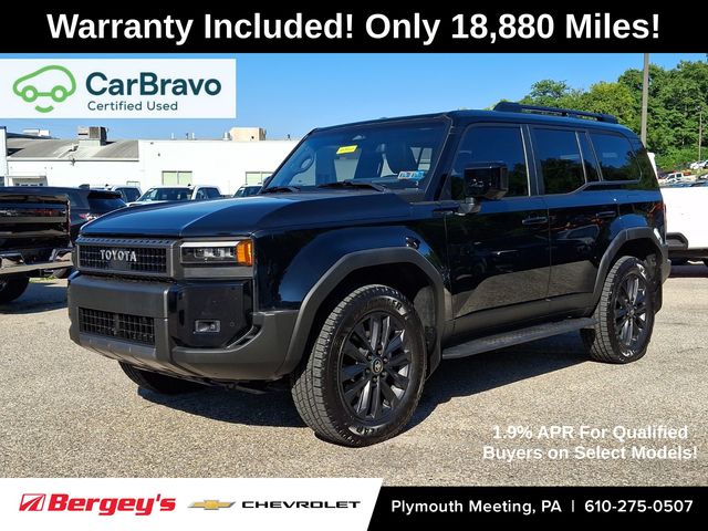 Black 2024 Toyota Land Cruiser SUV / Crossover Four-Wheel Drive 8-Speed Automatic