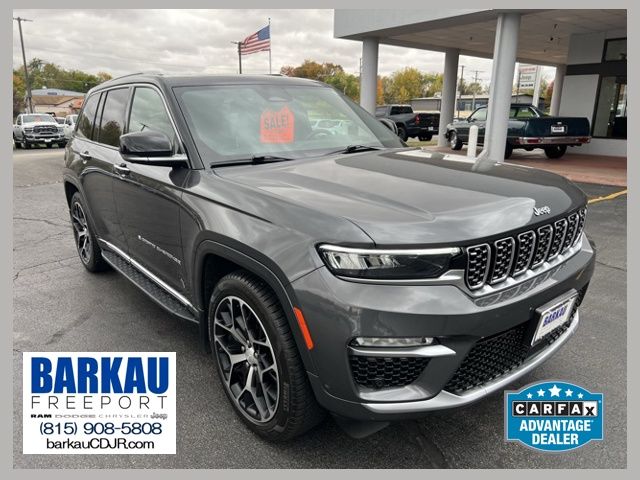 Baltic Gray Metallic Clearcoat 2022 Jeep Grand Cherokee SUV / Crossover Four-Wheel Drive 8-Speed Automatic