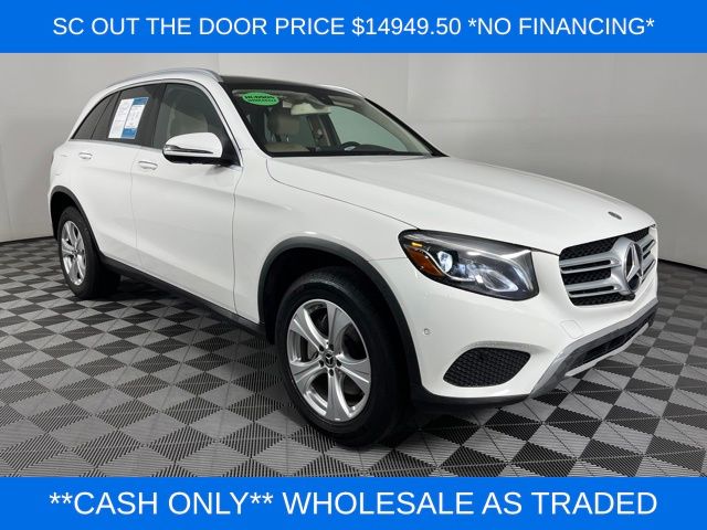 Polar White 2018 Mercedes-Benz GLC SUV / Crossover Rear-Wheel Drive 9-Speed Automatic