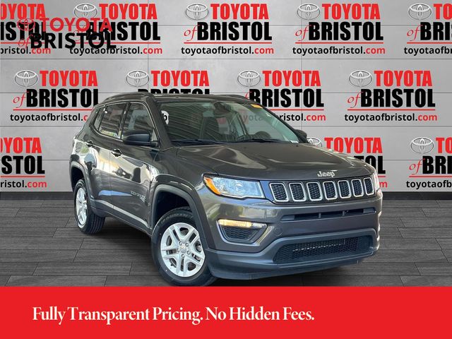 Gray (Granite Crystal Metallic Clearcoat) 2018 Jeep Compass Sport 4WD SUV / Crossover Four-Wheel Drive 9-Speed Automatic