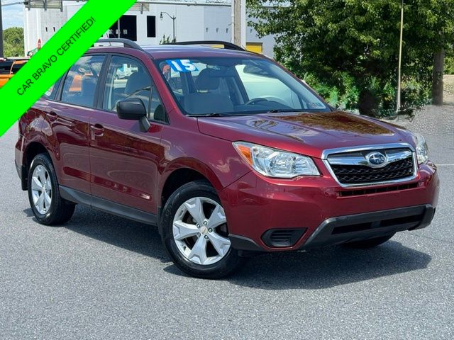 Venetian Red Pearl 2015 Subaru Forester SUV / Crossover All-Wheel Drive Continuously Variable Transmission