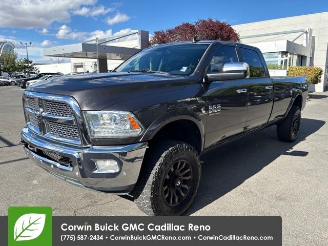 Gray (Granite Crystal Metallic Clearcoat) 2017 RAM 3500 Pickup Truck Four-Wheel Drive 6-Speed Automatic