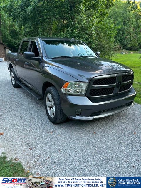 Gray (Granite Crystal Metallic Clearcoat) 2015 RAM 1500 Pickup Truck Four-Wheel Drive 8-Speed Automatic