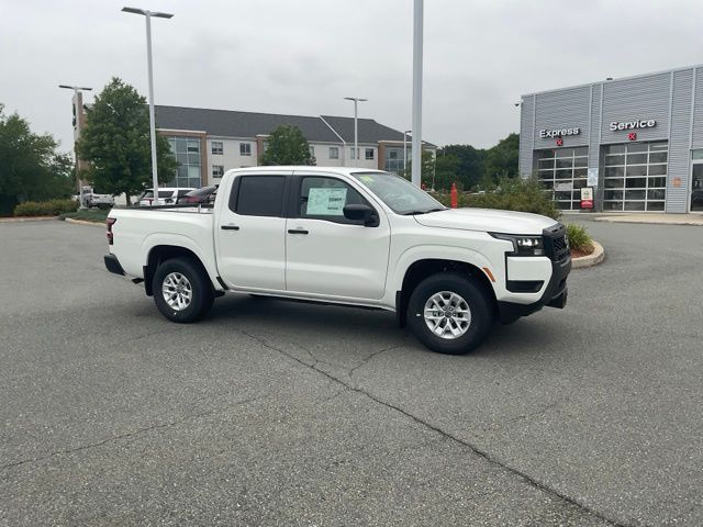Glacier White 2026 Nissan Frontier Pickup Truck Four-Wheel Drive 9-Speed Automatic Overdrive