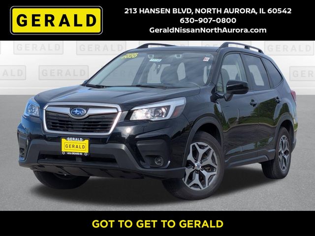 Crystal Black Silica 2020 Subaru Forester 2.5i Premium AWD SUV / Crossover All-Wheel Drive Continuously Variable Transmission