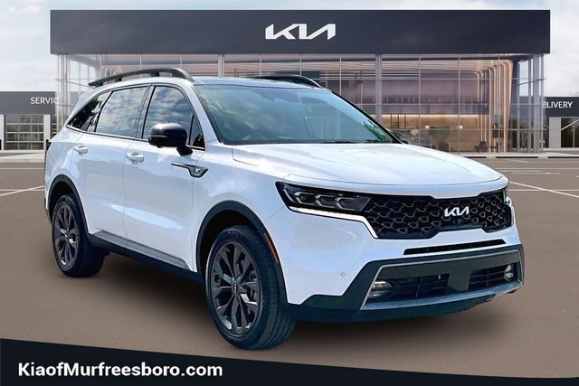 Glacial White Pearl 2023 Kia Sorento X-Line SX Prestige AWD SUV / Crossover All-Wheel Drive 8-Speed Dual Clutch