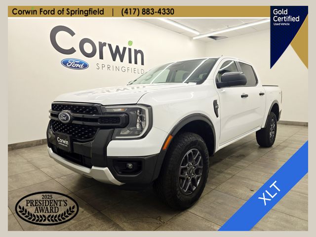 Oxford White 2024 Ford Ranger Pickup Truck Four-Wheel Drive Automatic