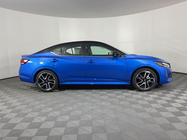 2025 Electric Blue Metallic/Super Black Nissan Sentra SR FWD Sedan