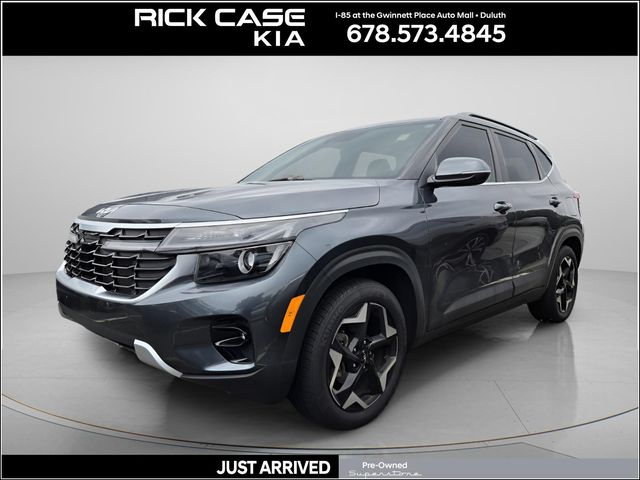 Gravity Gray 2025 Kia Seltos SUV / Crossover Front-Wheel Drive Continuously Variable Transmission