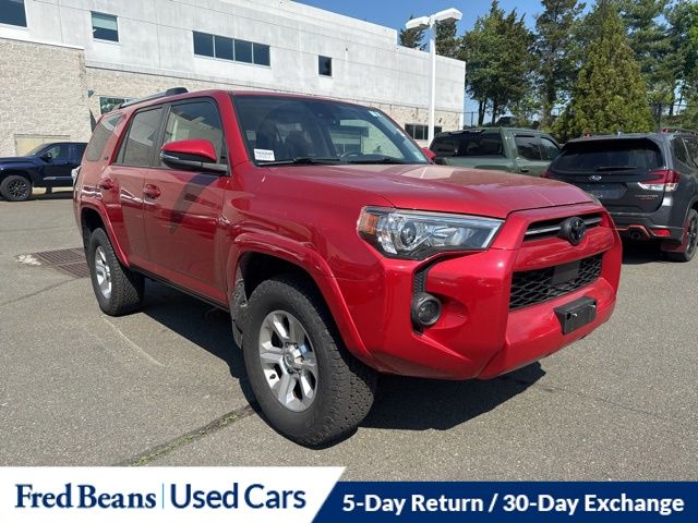 Barcelona Red Metallic 2022 Toyota 4Runner SR5 Premium 4WD SUV / Crossover Four-Wheel Drive 5-Speed Automatic