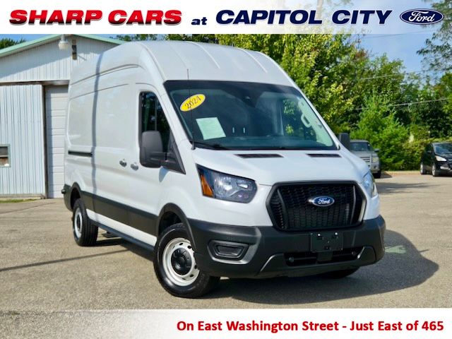 White 2024 Ford Transit Cargo Van Rear-Wheel Drive