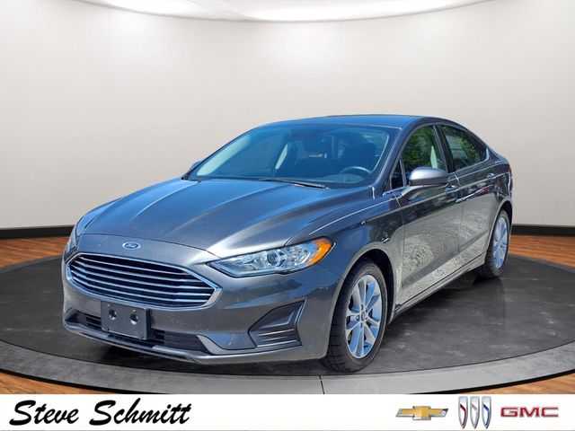 Gray (Magnetic) 2019 Ford Fusion SE Sedan Front-Wheel Drive 6-Speed Automatic