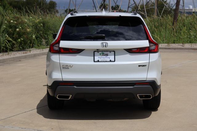 2023 Honda CR-V Hybrid Sport White at Classic Elite Chevrolet Sugar Land