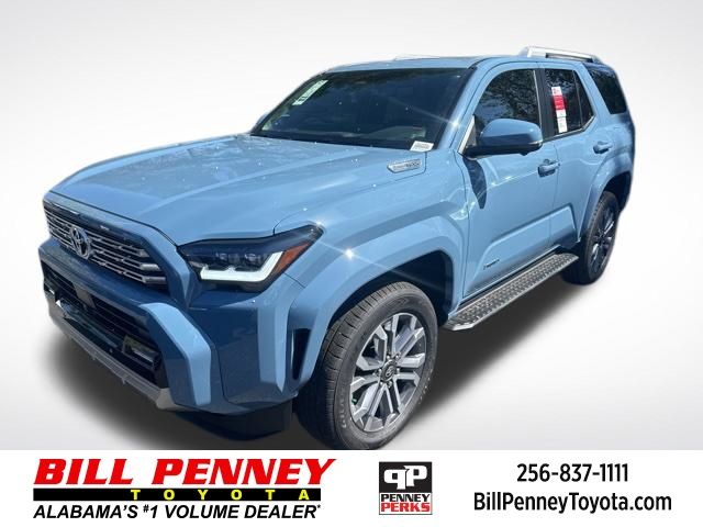 Blue 2026 Toyota 4Runner Limited 4WD SUV / Crossover All-Wheel Drive 8-Speed Automatic