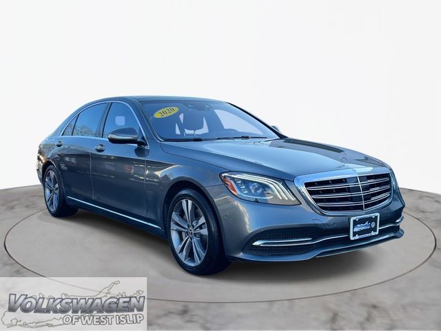 Gray Metallic 2020 Mercedes-Benz S-Class S 560 4MATIC Sedan AWD Sedan All-Wheel Drive 9-Speed Automatic