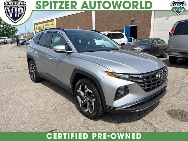 Shimmering Silver 2024 Hyundai Tucson Limited AWD SUV / Crossover All-Wheel Drive 8-Speed Automatic