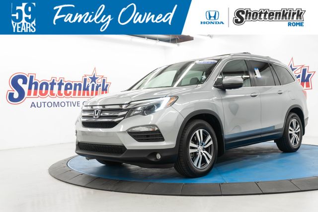 Silver 2017 Honda Pilot EX-L SUV / Crossover Front-Wheel Drive 6-Speed Automatic