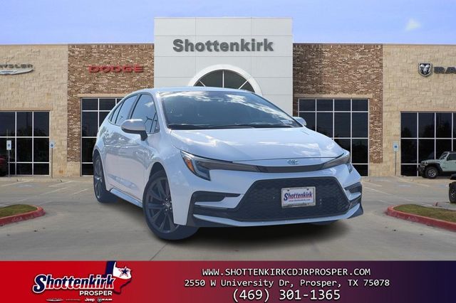 Ice 2026 Toyota Corolla SE FWD Sedan Front-Wheel Drive Continuously Variable Transmission