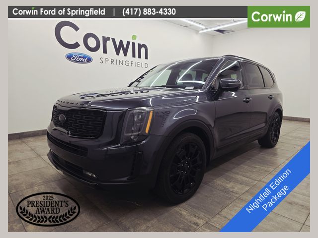 Gravity Gray 2021 Kia Telluride SX AWD SUV / Crossover All-Wheel Drive 8-Speed Automatic