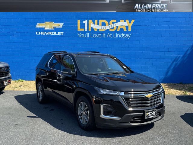 Mosaic Black Metallic 2024 Chevrolet Traverse SUV / Crossover Four-Wheel Drive 9-Speed Automatic