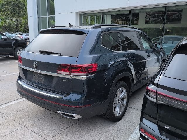 2023 Volkswagen Atlas 2.0T SE w/Technology Blue at Subaru and VW of Moon Township