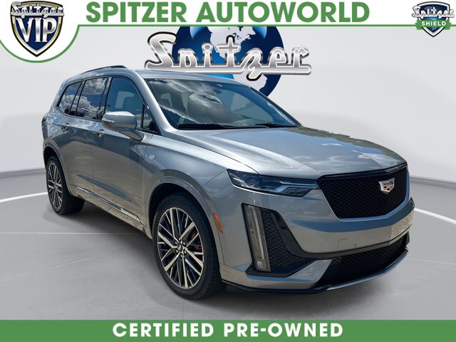 Argent Silver Metallic 2023 Cadillac XT6 Sport AWD SUV / Crossover Four-Wheel Drive 9-Speed Automatic
