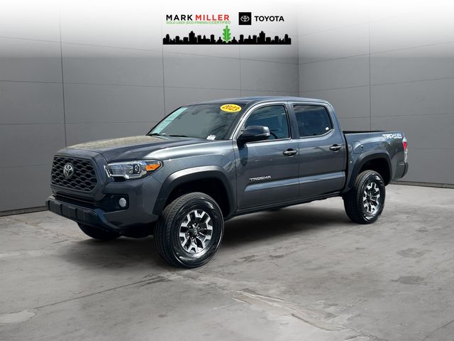 Magnetic Gray Metallic 2023 Toyota Tacoma TRD Off Road Double Cab 4WD Pickup Truck Four-Wheel Drive Automatic