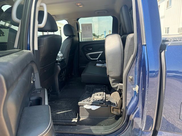 2019 Deep Blue Pearl Nissan Titan PRO-4X 4X4 Truck